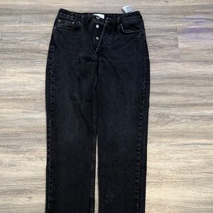 Zara Black Straight Leg Women's Jeans